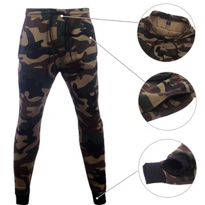 Men's Camouflage Tracksuit Full <b>Zip</b> <b>Hooded</b> Sweatshirt With Side Pockets Casual Sport Wear Autumn Regular Fit Jogging Set - Product Image 2