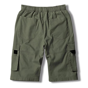 Shorts tactiques cargo de sport pour hommes, imperméables, séchage rapide, multi-poches, pour activités de plein air - Product Image 2
