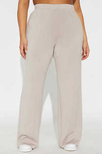 Pantalon large pour homme, taille élastique, coton, décontracté, gris, automne - Product Image 5