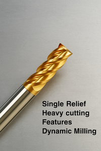 เครื่องกัดสเตนเลสสตีลแบบไดนามิกสำหรับงานกัดเหล็กเคลือบเฮลิก้า - Product Image 6