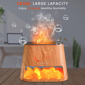 Difusor de Aroma de Sal del Himalaya Tallado con Diseño Elegante y Acabado de Cristal Natural, Estilo Moderno, Alta Calidad, Hecho en Pakistán - Product Image 4