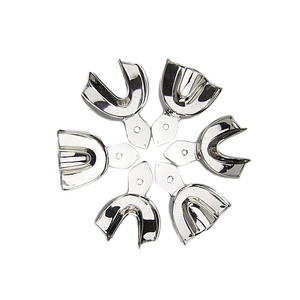 Bandejas de Impresión Dental Profesionales, Instrumentos Duraderos de Acero Inoxidable para Uso Clínico - Product Image 3