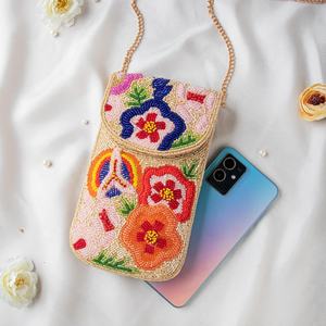 Handmade Embossed Colorful Fish <b>Beaded</b> Shape Small PP Bristle Keychain Bag <b>Chain</b> Accessories <b>Phone</b> Case Pendant - Product Image 4