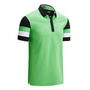 Chemise à manches courtes blanche pour homme, en tricot respirant uni, coupe décontractée, 100% polyester, séchage rapide - Product Image 6