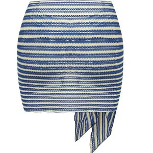Custom Women's Boho Striped Beach <b>Sarong</b> Sheer Chiffon Swimsuit Cover Up <b>Bikini</b> Wrap Skirt - Product Image 2