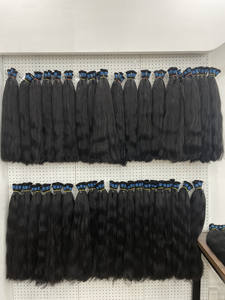 Extensions de cheveux en vrac, 100% cheveux humains vietnamiens, non traités, vierges, meilleur fournisseur, prix de gros du Vietnam - Product Image 2