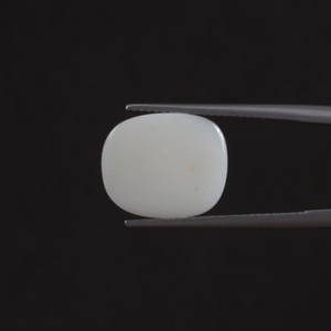Good Quality Natural Opal IGI Certified White Loose Gemstone 4.07 Carat Cushion Cut 14x12mm <b>Polished</b> <b>Waxed</b>/Oil Light India - Product Image 3