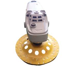 Machine à meuler le béton professionnelle de qualité industrielle 1700W SF 180mm avec interrupteur à gâchette, légère pour les coins et les espaces étroits - Product Image 5