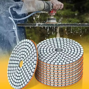 Discos de Pulido de Diamante de 50-3000 Granos para Uso en Húmedo/Seco para Pisos de Concreto, Granito, Mármol y Piedra y Pulido de Automóviles OEM - Product Image 5