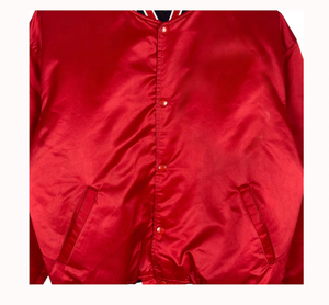 Veste bomber en satin pour homme, personnalisable avec logo, haute qualité, 100% polyester satiné, imperméable, vente en gros - Product Image 2
