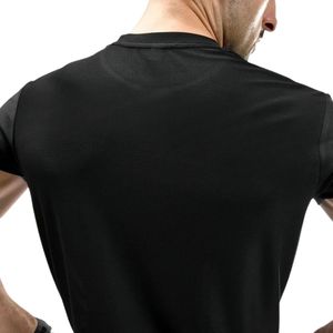 <b>Men's</b> <b>Black</b> Crew Neck T-<b>Shirt</b> Short Sleeve <b>Slim</b> <b>Fit</b> Casual Sportswear Lightweight Breathable Everyday Cotton Blend Basic Tee - Product Image 4