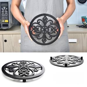 Salvamanteles Metálico Premium para Protección Contra el Calor en la Cocina y para Servir, Salvamanteles Metálico Elegante para Mesa de Comedor y Uso Doméstico, Metálico Duradero - Product Image 6