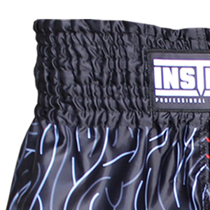 กางเกงมวยไทยดีไซน์ใหม่ 100% โพลีเอสเตอร์ น้ำหนักเบา คุณภาพสูง สำหรับ MMA ระบายอากาศได้ดี ยืดหยุ่น แห้งเร็ว ใส่ได้ทั้งชายและหญิง - Product Image 6