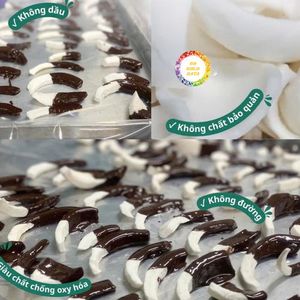 Coco Exótico Cubierto con Chocolate Negro y Blanco, Snack Crujiente Liofilizado Premium Sin Azúcar y Sin Conservantes - Product Image 5