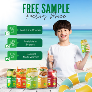 เครื่องดื่มน้ำกล้วย vinut 330มล. ปราศจากนมปราศจากกลูเตนฉลากส่วนตัวตัวอย่างฟรี - Product Image 3