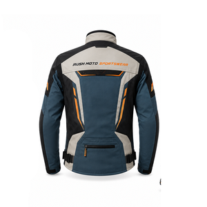 Blouson de moto d'été de haute qualité, respirant, en textile, léger, vêtement de protection, fabrication sur mesure - Product Image 5