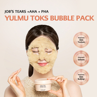 CELLOLOGY Yulmu Toxs Paquete de Burbujas 100g |   Mascarilla Facial Limpiadora de Poros con Semillas de Coix para Mujeres y Todo Tipo de Piel