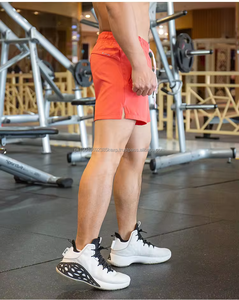 Pantalones cortos de entrenamiento de gimnasio para hombre, pantalones cortos transpirables de secado rápido para correr, pantalones cortos de gimnasio para hombre, novedad - Product Image 6