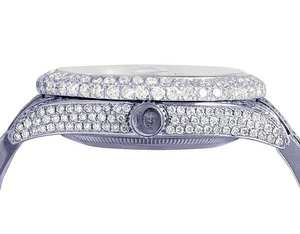 Reloj BOJ R.O.L.E.X.03 de Lujo con Piedra Blanca, Cuarzo Analógico, Acero Inoxidable, Automático, Resistente al Agua 3BAR, Movimiento Japonés - Product Image 6