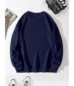 New Collection OEM Service Casual Long Sleeve Neck Shoulder Slope Printed Comfortable Men's Cotton Sweatshirt From Bangladesh - Product Image 2