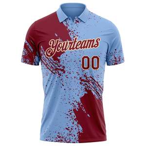 เสื้อฟุตบอลทีม Yourteams รุ่นขายดีที่สุด เสื้อโปโลแขนสั้นแบบซับลิเมชั่น แห้งเร็ว สำหรับผู้ใหญ่ ไซส์ปกติ - Product Image 1