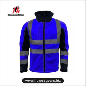 Eco-friendly Windproof Winter Safety <b>Jacket</b> <b>Men</b> Softshell Durable Construction Workwear Zipper <b>Jackets</b> - Product Image 3