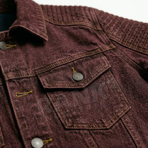 Vestes en jean pour hommes de qualité supérieure fabriquées au Pakistan, design personnalisé, vente en gros, veste d'hiver en jean pour hommes - Product Image 5