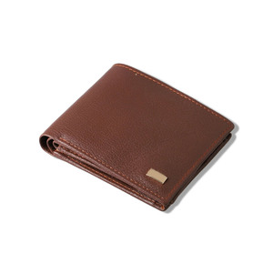 High Quality Men's Bifold <b>Wallet</b> Short Genuine Leather Luxury Multifunctional <b>RFID</b> <b>Blocking</b> Card Holder Embroidery Custom Logo - Product Image 3