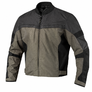 Chaqueta de Motocicleta para Hombre, Resistente al Viento, Color Chocolate Marrón, Poliéster, Talla Grande, Ropa Exterior para Motociclistas, Protección para Carreras - Product Image 1