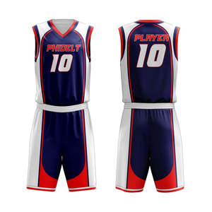 ชุดบาสเก็ตบอลฤดูร้อนดีไซน์ล่าสุดขายส่ง เสื้อบาสเก็ตบอลแบบกลับด้านได้สำหรับผู้ใหญ่ ระบายอากาศได้ดี ชุดยูนิฟอร์มประสิทธิภาพสูง - Product Image 3