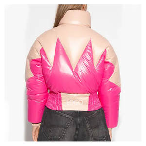 Econex-Chaqueta Vaquera Deportiva de Alta Calidad con Doble Botonadura y Capucha para Mujer, Abrigo Vaquero Azul Desgastado de Gran Tamaño para Invierno - Product Image 2