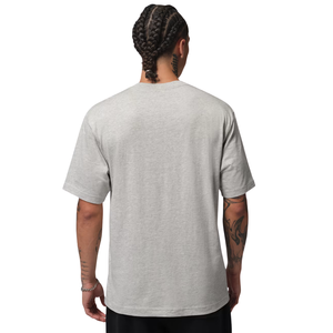 Camiseta de Algodón Gris para Hombre, Cuello Redondo, Manga Corta, Corte Regular, Suave y Cómoda, Básica para Uso Diario, Venta al Por Mayor Premium - Product Image 2