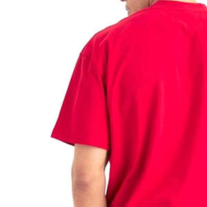 Camiseta de Hombre de Diseño Personalizado 100% Algodón, Cuello Redondo, Corte Holgado, Antiarrugas, Servicio OEM - Product Image 5