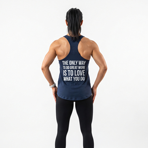 Débardeur sans manches pour femmes, idéal pour la gym, le fitness, la course et l'entraînement, respirant, extensible, vêtements de sport, logo personnalisé, pour femmes - Product Image 2