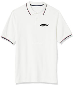 Camisas de Golf Personalizadas Premium para Hombre, Transpirables, Casuales, con Logotipo Bordado e Impreso, Manga Corta, Poliéster/Algodón - Product Image 1