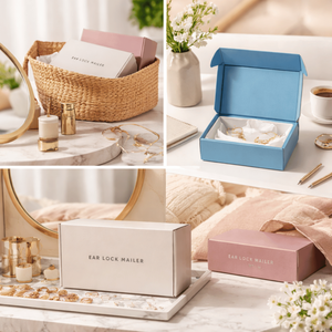 Boîte à chaussures en carton ondulé avec logo de marque personnalisé |   Boîte d'emballage en papier imprimé pour l'expédition et la vente au détail de chaussures | Emballage de chaussures personnalisé durable - Product Image 4