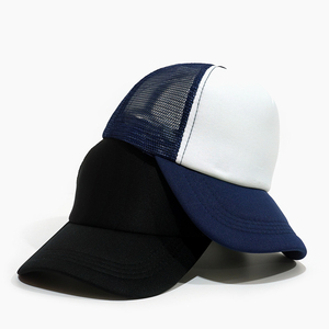 Gorra Trucker de 5 Paneles Personalizada OEM de Alta Calidad, Gorra de Malla de Algodón para Adultos, con Visera Curva y Logotipo Bordado, Venta al Por Mayor - Product Image 3