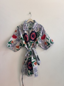 New Vintage Handmade <b>Kantha</b> Vintage Embroidered <b>Jacket</b> Women Cotton <b>Jacket</b> - Product Image 4