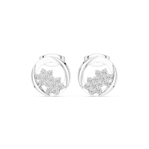 18K Gold Lab Grown Diamond Earrings IGI Certified Round Cut Diamond Stud Earrings D-F VVS-VS Custom design Custom Diamond - Product Image 1