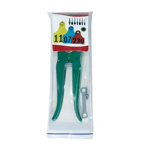 High Quality Stainless Steel Reusable Animal Livestock Ear Tag Applicator New Condition Farm Sheep Pig Cow Goat Pliers By Tegra - Product Image 3