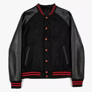 Customized Casual Men Streetwear Cool Varisty Men's Varsity <b>Jacket</b> University Bomber College <b>Jacket</b> for Men 2026 - Product Image 1
