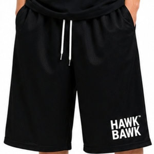 Custom <b>Men</b> <b>Long</b> Sports <b>Shorts</b> 100% Cotton Quick Dry Breathable Eco-Friendly Anti-Wrinkle Basketball Training Gym Casual Mesh - Product Image 5