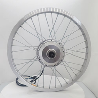 Kit de conversion de vélo électrique 20 pouces avec moteur de moyeu de roue arrière 36V 48V 350W 500W et frein à tambour