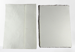 กระดาษพรีเมียมคอตตอนสำหรับงานโปรโมชั่น 10 แผ่นขนาด A6 พร้อมซองจดหมาย 5 ซอง บรรจุเป็นชุดในแฟ้ม - Product Image 3