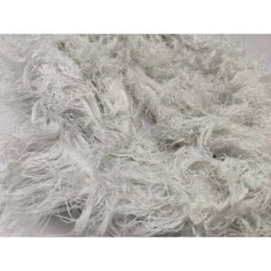 เส้นด้ายลินิน 100% สำหรับงานทอผ้าศิลปะหัตถกรรม - ริบบิ้นสีควันบุหรี่ - Product Image 2