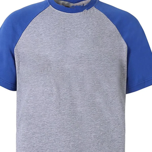Camiseta Deportiva de Poliéster de Secado Rápido para Hombre, Personalizable con Logotipo, Manga Corta, Color en Contraste, para Gimnasio y Entrenamiento - Product Image 4