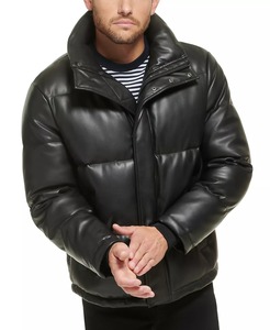 Chaqueta Acolchada de Invierno para Hombre, 100% Poliéster, Impermeable, Cuello Alto, Reversible, Ecológica - Product Image 2