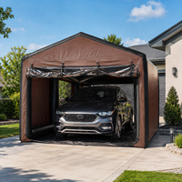 Tente de voiture gonflable personnalisée avec fenêtres en PVC transparent, résistante aux intempéries, pour l'extérieur