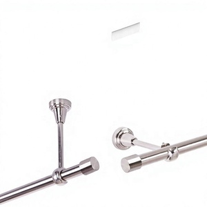 Perchero de techo decorativo de latón, desmontable, con acabado dorado, para ropa, para dormitorio o habitación de invitados - Product Image 6