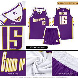 Vente flash - Uniforme de basket sans manches, personnalisez votre propre design avec le meilleur tissu tricoté, uniformes de basket respirants personnalisés - Product Image 5